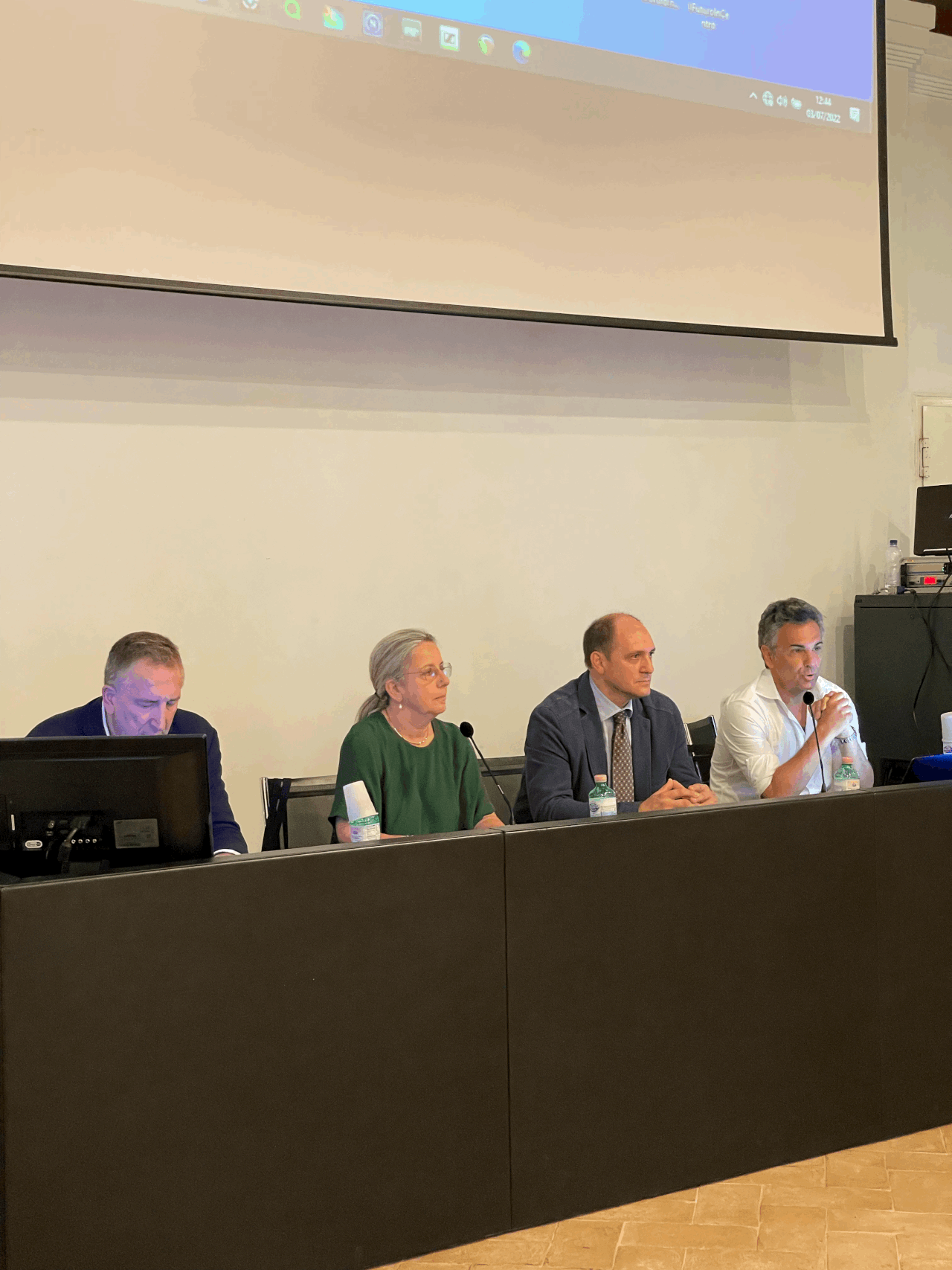 Francesco Giuliani relatore al convegno “Il futuro è in centro” al Festival dei Due Mondi